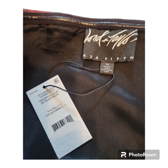 NWT Lord and Taylor Evening Gown - US 14 - Picture 2 of 6